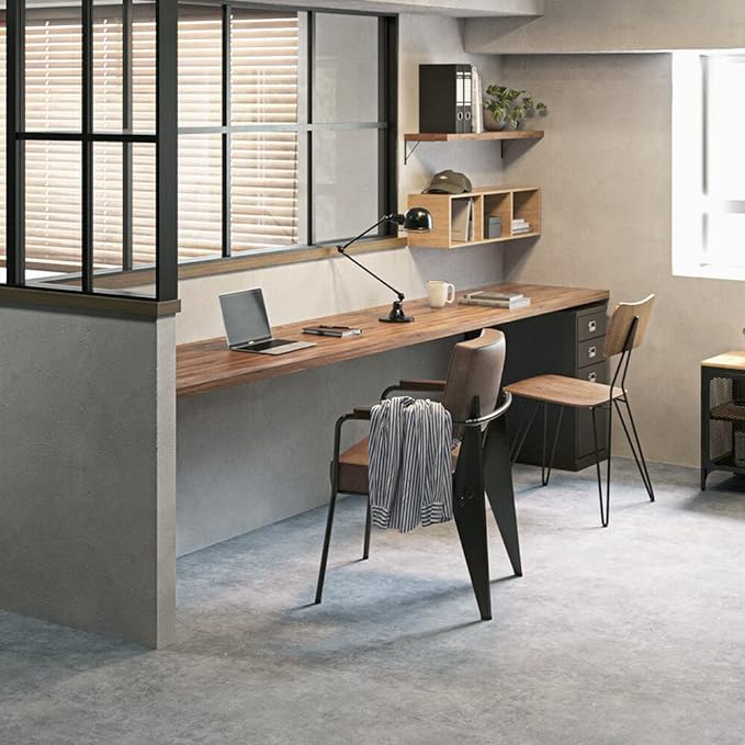 フロアシート コンクリート柄 90cm × 150cm